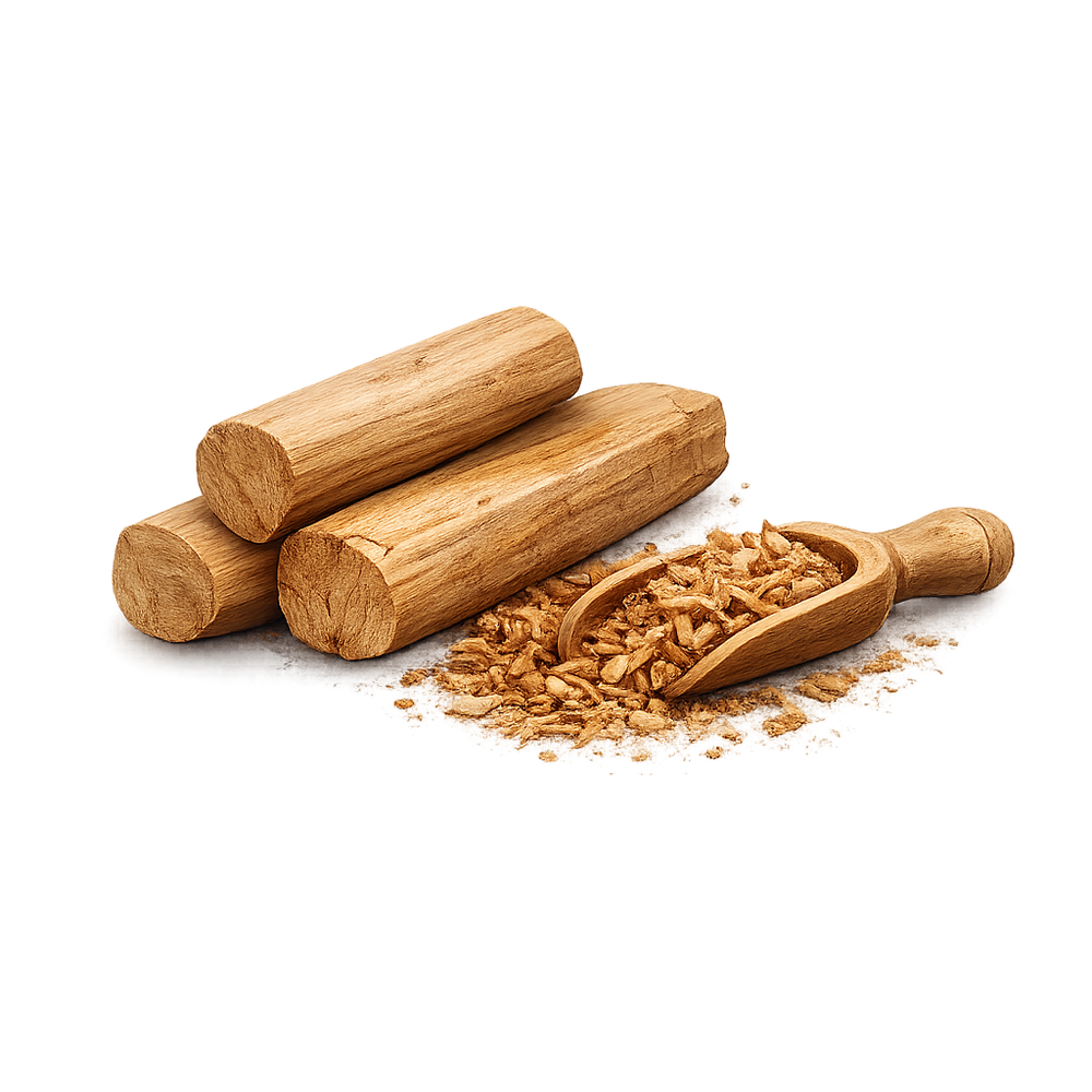 Royal Mysore Sandalwood sourced from Karnataka, India for Rhama Perfumes
