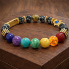 Rhama® Ancient Yantra - Tiger Eye Stone Chakra Yantra - For Women