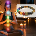 Rhama® Ancient Yantra - Tiger Eye Stone Chakra Yantra - For Women