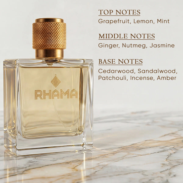 Rhama® Fresh Woody Aromatic Eau de Parfum