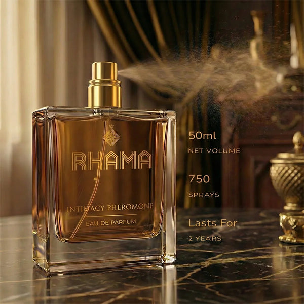 Rhama® Intimacy Pheromones Eau de Parfum - Attraction DNA Infused Formula - 50 ml