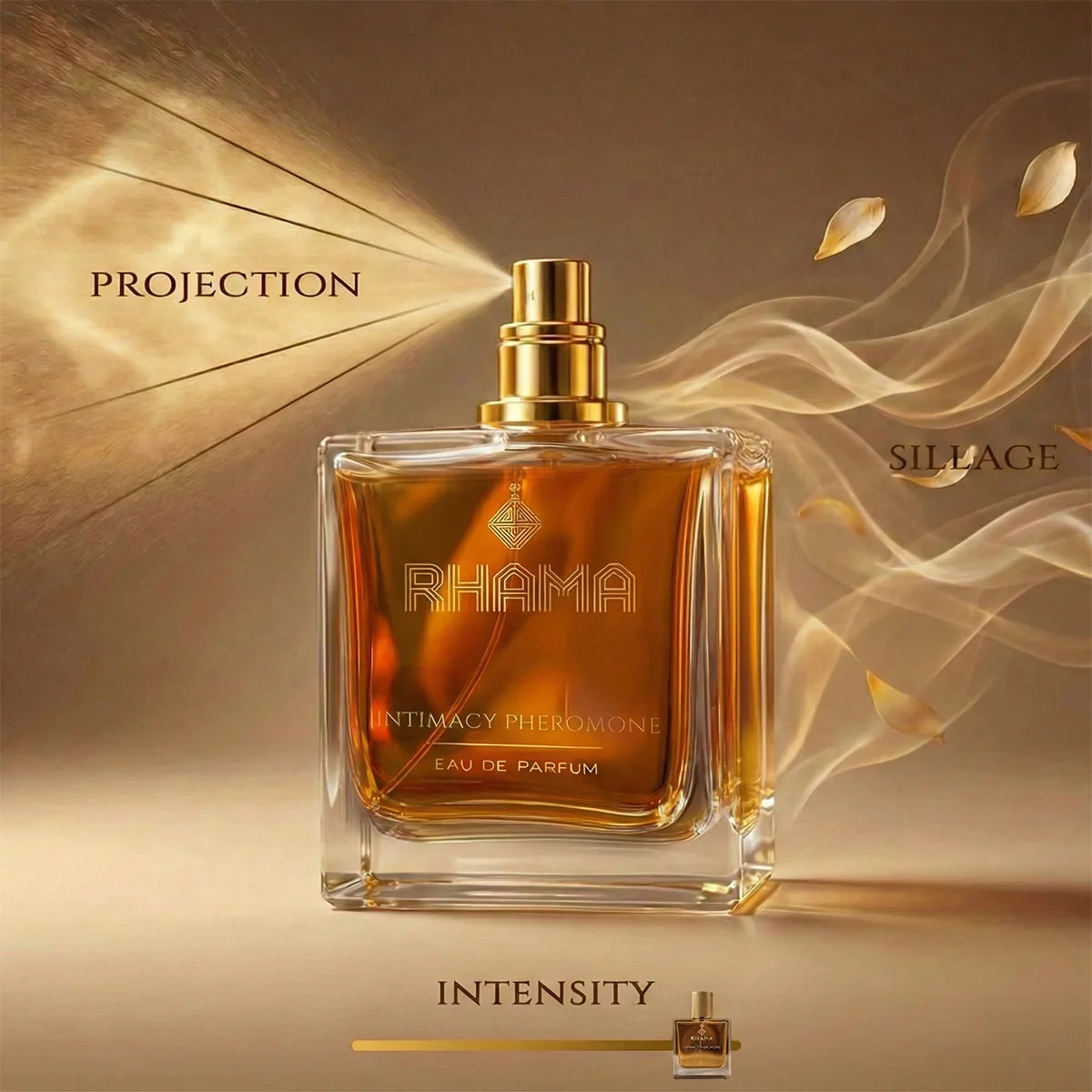 Rhama®  Intimacy Pheromones Perfume | Attraction DNA Infused Formula
