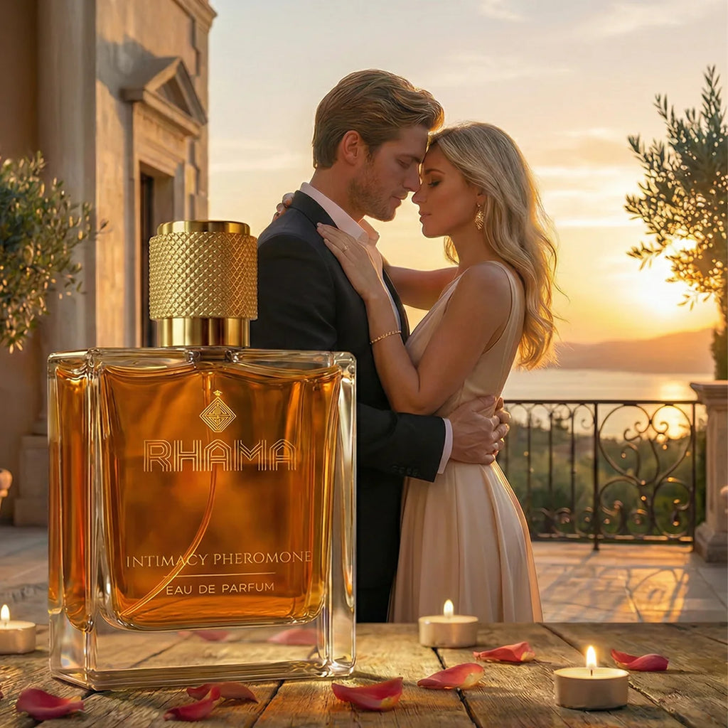 Rhama®  Intimacy Pheromones Perfume For Men | Attraction DNA Infused Formula