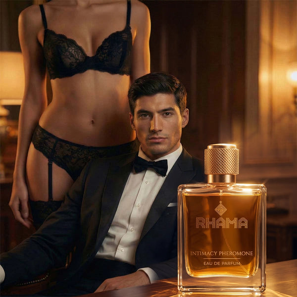 Rhama®  Intimacy Pheromones Perfume For Men | Attraction DNA Infused Formula