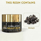RiverLife® Himalayan Shilajit Resin Gold Grade | High Fulvic Acid & 87 Trace Minerals | Lab Certified, 100% Natural | 10gm Pack