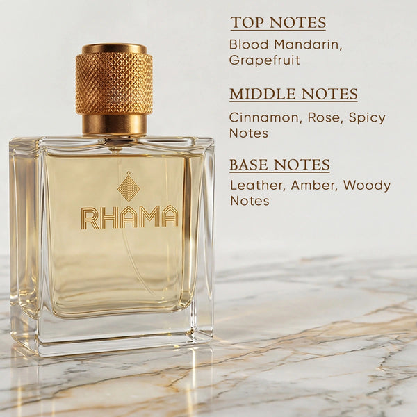 Rhama® Spicy Amber Leather Eau de Parfum