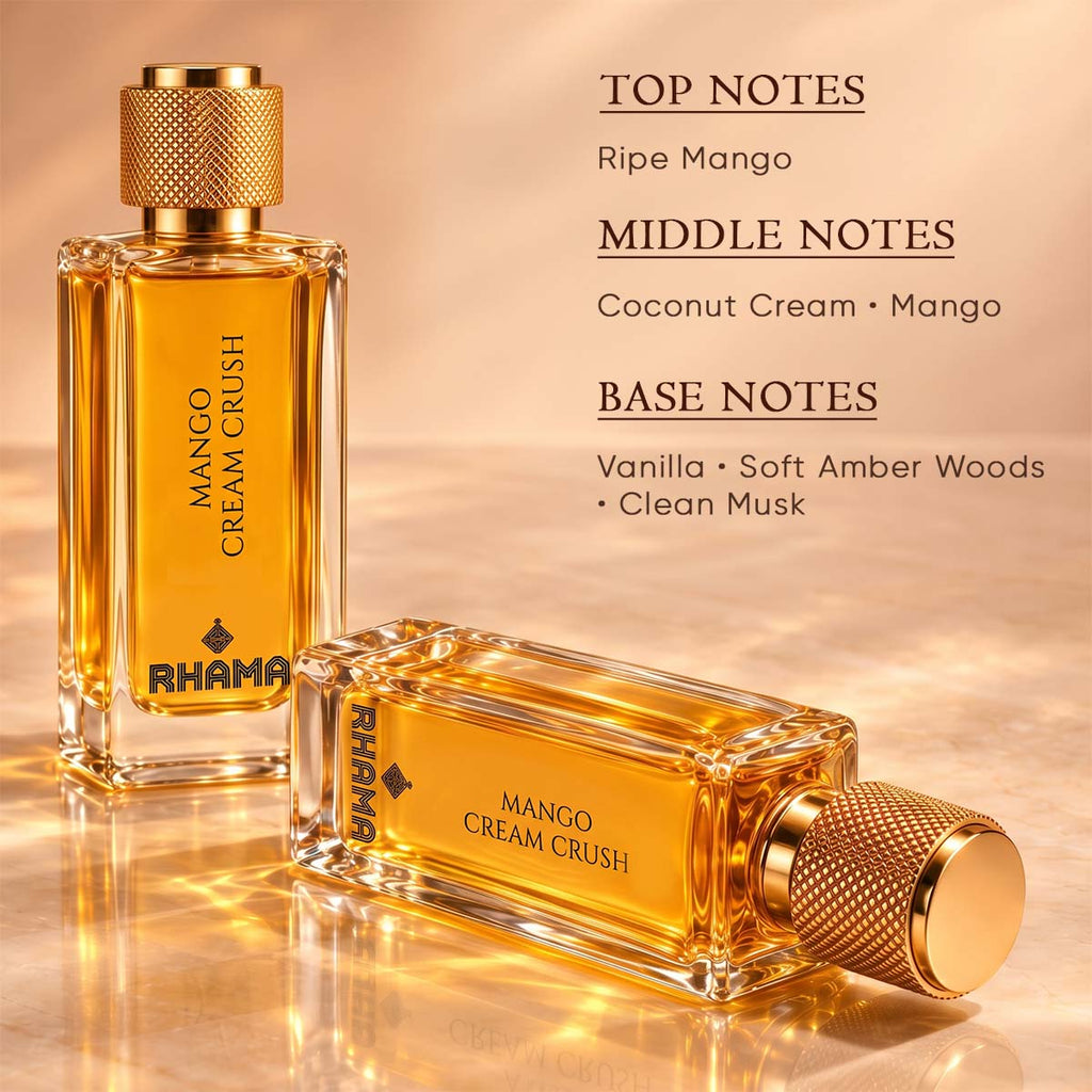 RHAMA Mango Cream Crush 20 ml — fragrance notes