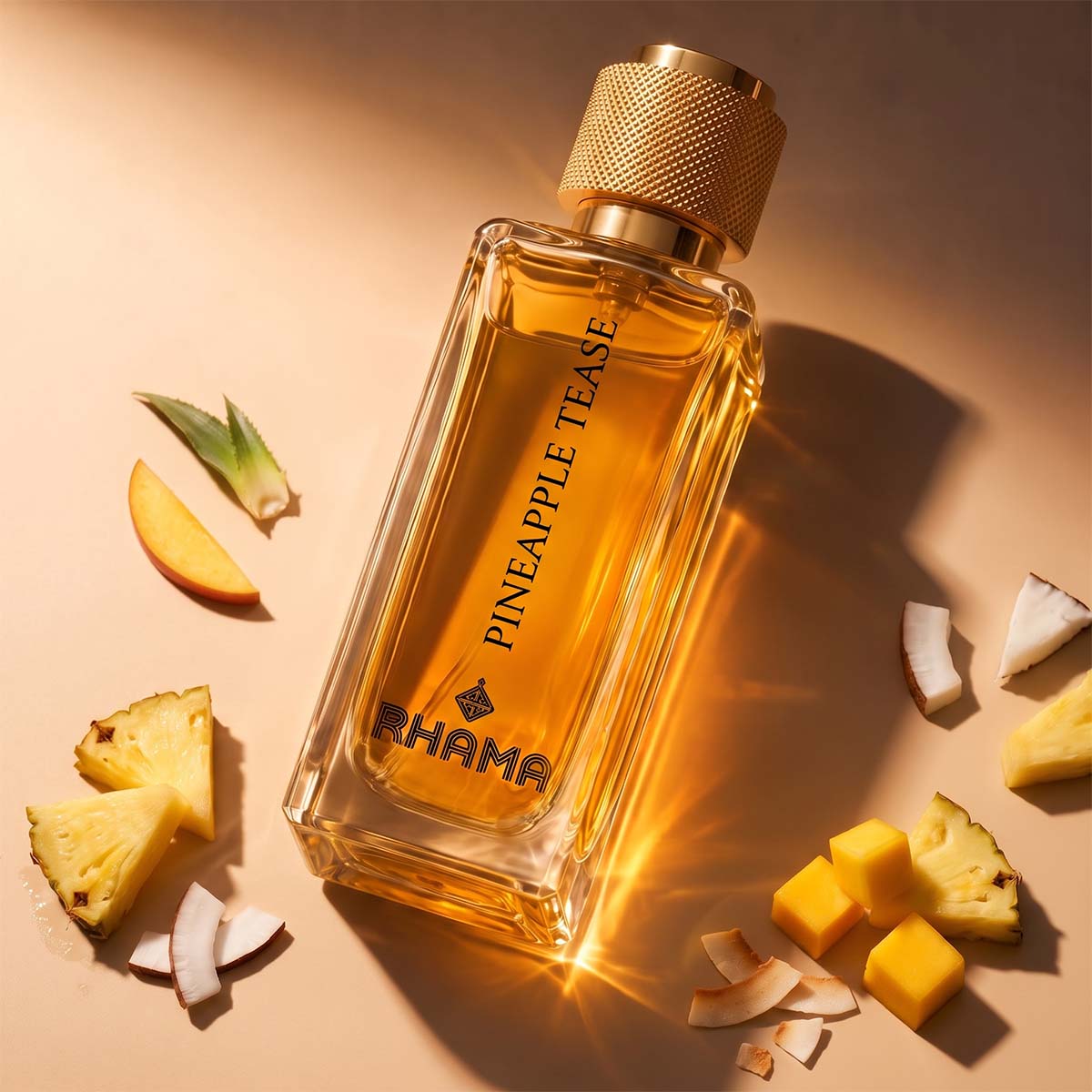 RHAMA Pineapple Tease 20 ml — top bottle view