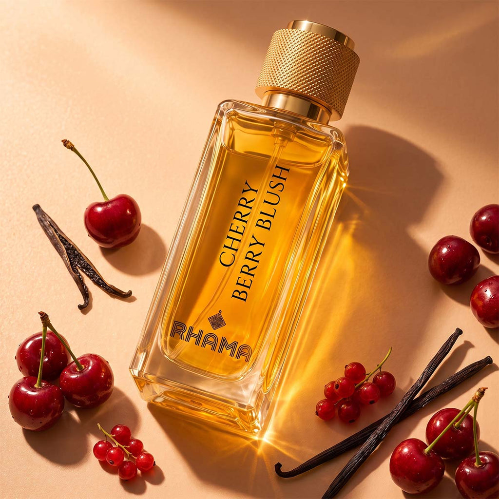 RHAMA Cherry Berry Blush 20 ml — top bottle view