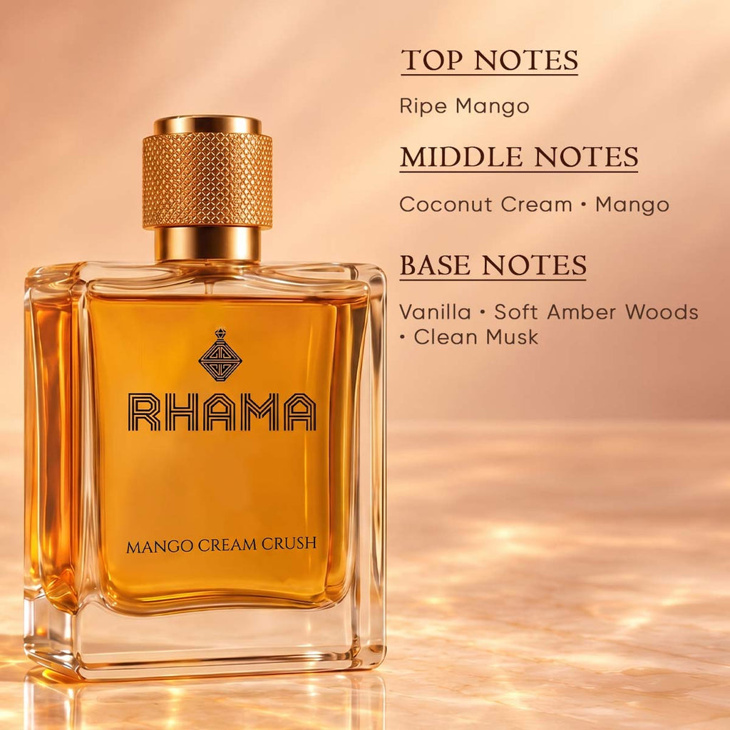 RHAMA Mango Cream Crush 50 ml — fragrance notes