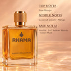 RHAMA Mango Cream Crush 50 ml — fragrance notes
