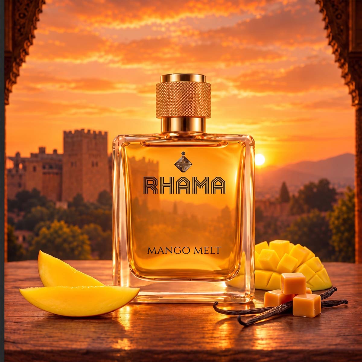 RHAMA Mango Melt 50 ml — front bottle view