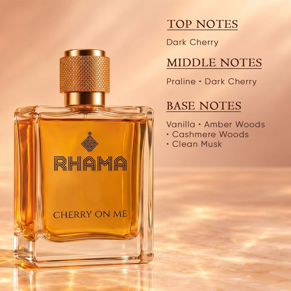 RHAMA Cherry on Me 50 ml — fragrance notes