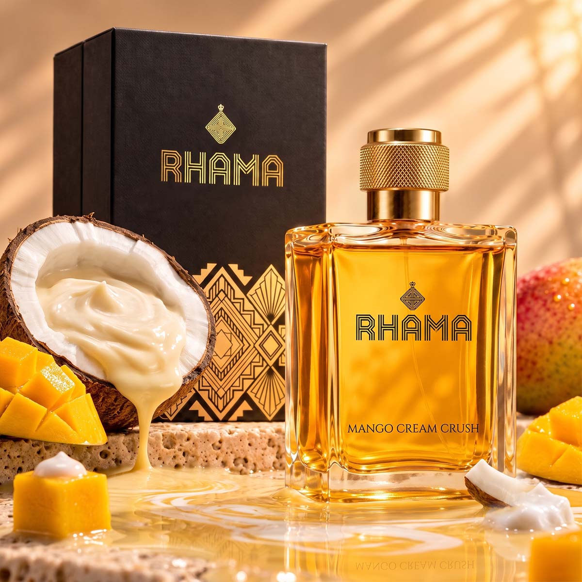 RHAMA Mango Cream Crush 50 ml — bottle and box