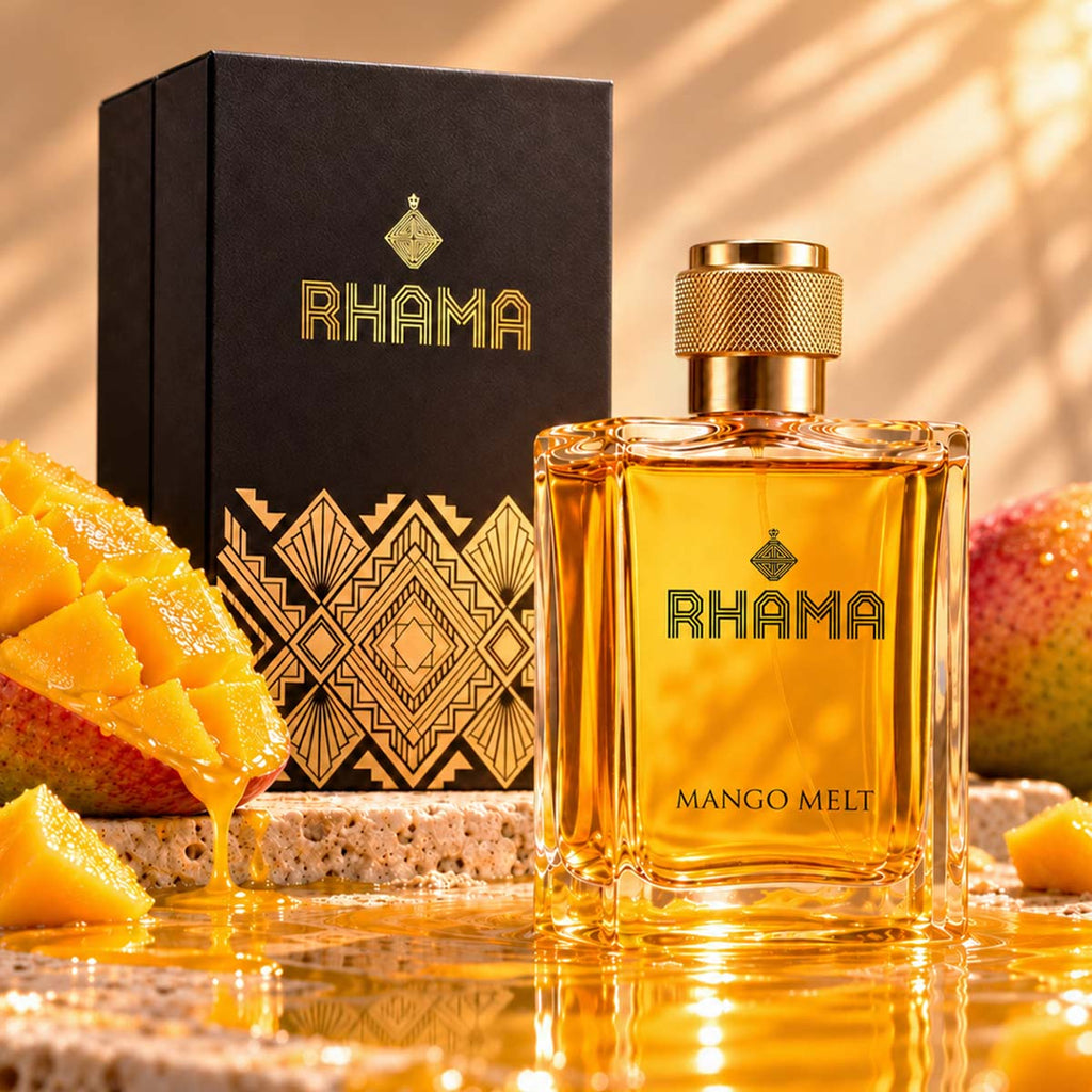 RHAMA Mango Melt 50 ml — bottle and box