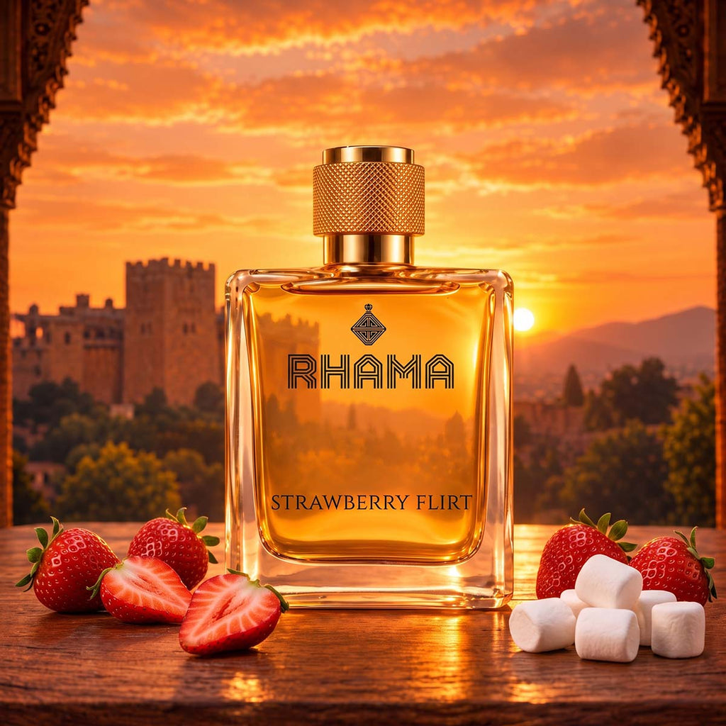 RHAMA Strawberry Flirt 50 ml — front bottle view