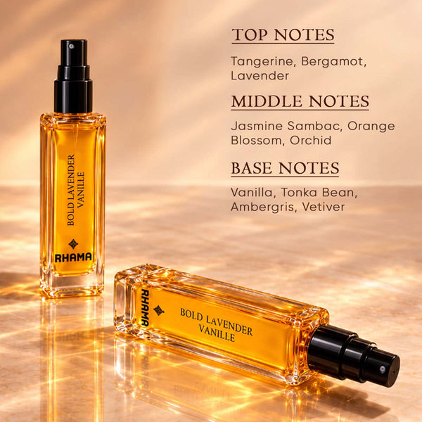 Rhama® Bold Lavender Vanille – Eau de Parfum, 8 ml