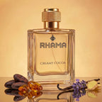 RHAMA Creamy Cocoa 50 ml perfume bottle with fragrance ingredients