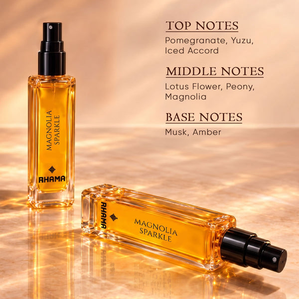 Rhama® Magnolia Sparkle – Eau de Parfum, 8 ml