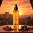 Rhama Midnight Mocha 8ml perfume front bottle view