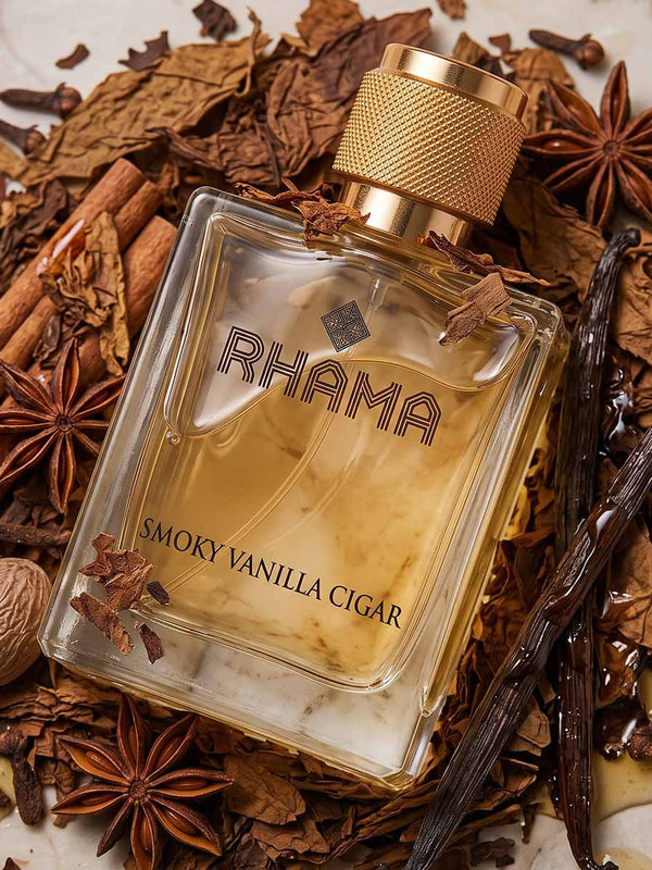 Rhama® Smoky Vanilla Cigar – Eau de Parfum, 50 ml