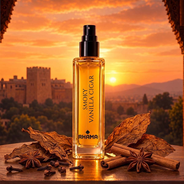 Rhama® Smoky Vanilla Cigar – Eau de Parfum, 8 ml