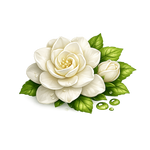 white gardenia