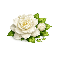 white gardenia